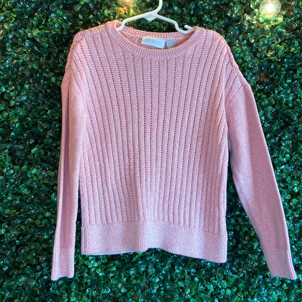 🍓$5 Pick!🍓 Children’s Place Girls 5/6 Shimmer Sweater